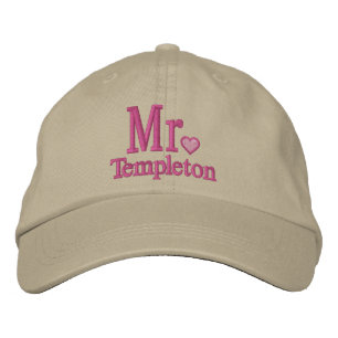 Gorra Bordada Personalice al Sr. y a la Sra. Embroidery Embroide