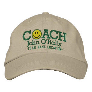 Gorra Bordada Personaliza El Entrenador, ¡Apunta Tu Nombre De Ju