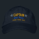 Gorra Bordada Personalizable Su Nombre Capitán Estrellas Bordado<br><div class="desc">Personalizó Su Borrador De Texto. Aquí hay una selección de diseños de capitán de personalizado disponibles en finos gorros de béisbol casuales bordados para todos. Utilice el vínculo "Preguntar a este diseñador" para contactarnos con sus solicitudes de diseño especiales o para obtener ayuda con alguna de sus necesidades de personalización....</div>