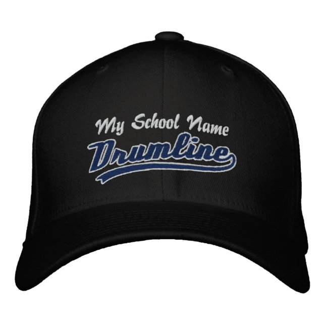 Gorra Bordada Personalizable Swoosh Drumline (Anverso)