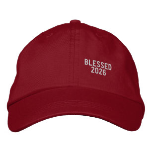 Gorra Bordada Personalizada Bendita 2026