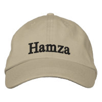 Gorra bordada personalizada de nombre musulmán isl