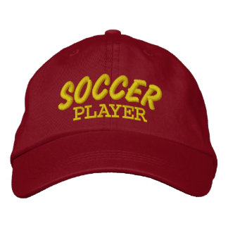 Gorra Bordada Personalizada para Jugadores de Fútb