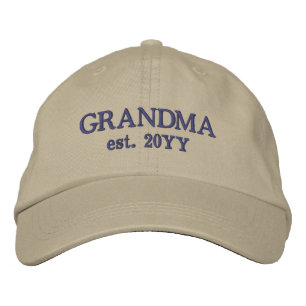 Gorra Bordada Personalizado Abuela Este. Ascendido a la abuela