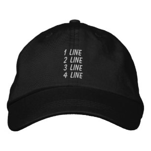 Gorra Bordada Personalizado Ajustable Hazlo Tú Mismo