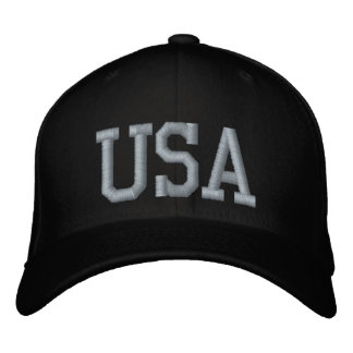 Gorra Bordada Personalizado Black And Pink USA