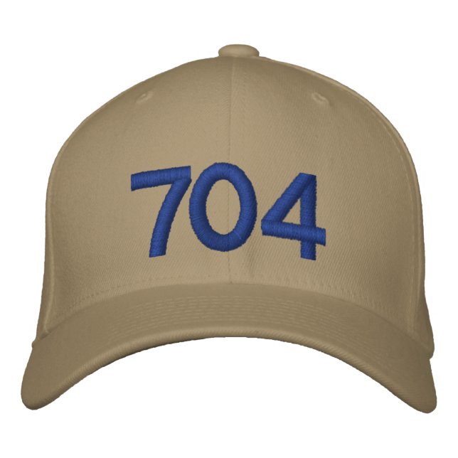 Gorra Bordada Personalizado Cap de Béisbol Charlotte NC en repre (Anverso)
