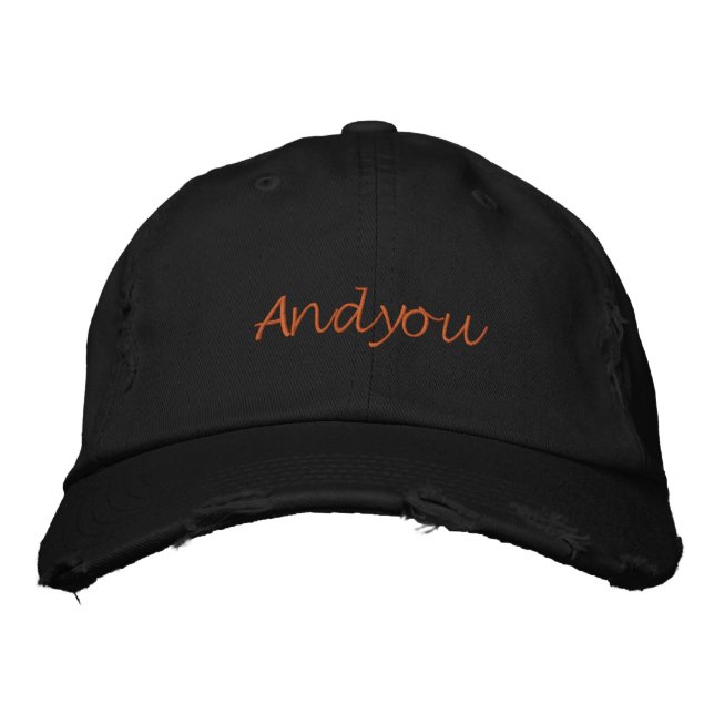 Gorra Bordada Personalizado Cápsulas de algodón puras con logoti (Anverso)
