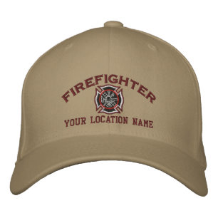 Gorra Bordada Personalizado de bomberos personalizado