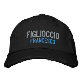 Gorra Bordada Personalizado de Figlioccio (godson)