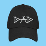 Gorra Bordada Personalizado de tipografía moderna de Guay simple<br><div class="desc">Dad Simple Guay Modern Typography Personalizado Embroidered Baseball Cap presenta el sencillo y moderno texto bordado "Dad". Perfecto como regalo para papá por el Día del Padre,  Navidades,  cumpleaños y más. Creado por Evco Studio www.zazzle.com/store/evcostudio</div>