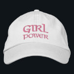 Gorra Bordada Personalizado de tipografía moderna simple con pod<br><div class="desc">Chica Power Simple Modern Typography Personalizado Embroidered Baseball Cap presenta el sencillo y moderno texto bordado "Poder Chica". Perfecto como regalo para tu mejor amiga,  prima,  hermana,  mamá y más. Creado por Evco Studio www.zazzle.com/store/evcostudio</div>