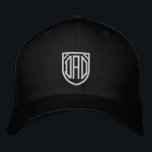 Gorra Bordada Personalizado de tipografía moderna y simple de pa<br><div class="desc">Dad Simple Modern Typography Personalizado Embroidered Baseball Cap presenta el sencillo y moderno texto bordado "Dad". Perfecto como regalo para papá por el Día del Padre,  Navidades,  cumpleaños y más. Creado por Evco Studio www.zazzle.com/store/evcostudio</div>