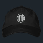 Gorra Bordada Personalizado de tipografía moderna y simple de pa<br><div class="desc">Dad Simple Modern Typography Personalizado Embroidered Baseball Cap presenta el sencillo y moderno texto bordado "Dad". Perfecto como regalo para papá por el Día del Padre,  Navidades,  cumpleaños y más. Creado por Evco Studio www.zazzle.com/store/evcostudio</div>