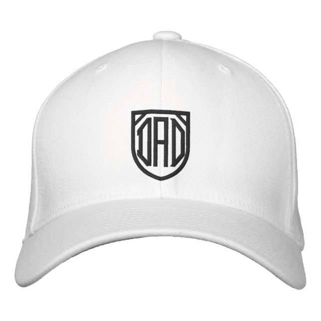 Gorra Bordada Personalizado de tipografía moderna y simple de pa (Anverso)