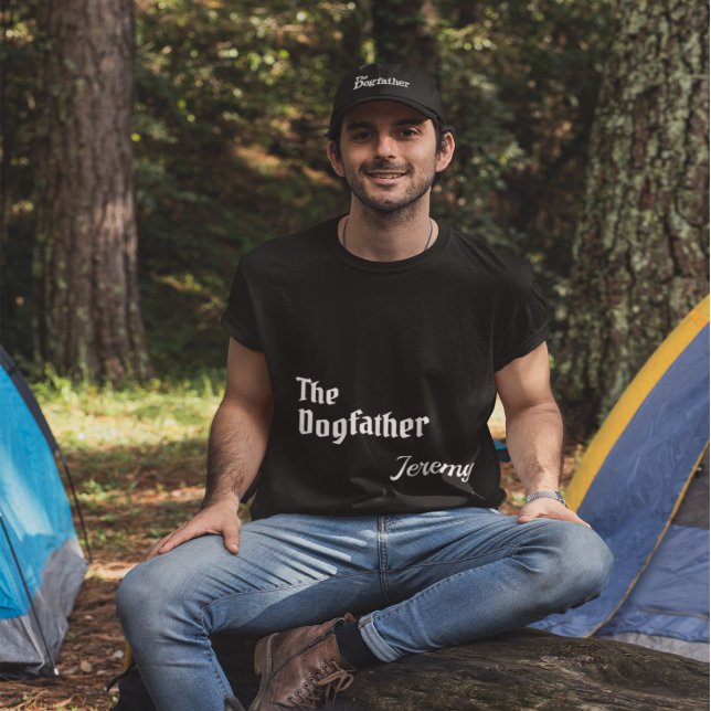 Gorra Bordada Personalizado divertido del padre del perro macho (Subido por el creador)