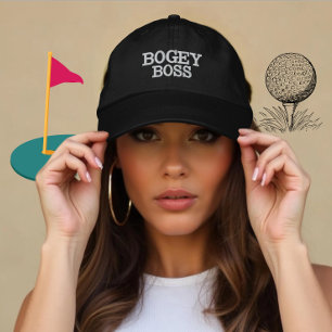 Gorra Bordada Personalizado Golf Bosft Regalo para Jugadores