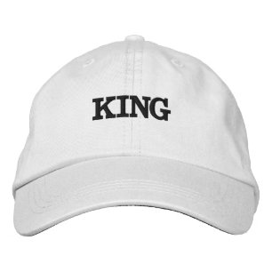 Gorra Bordada Personalizado King Texto o nombre o palabra con co