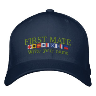 Gorra Bordada Personalizado personalizado sus banderas náuticas