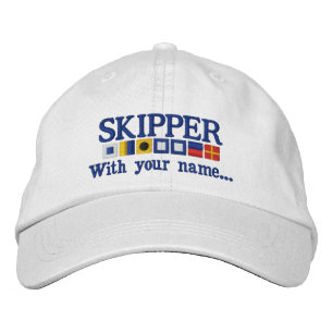 Gorra Bordada Personalizado personalizado sus banderas náuticas