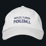 Gorra Bordada Personalizado Pickleball Deportes tu ciudad, nombr<br><div class="desc">La gorra de béisbol perfecta para los amantes del pickleball.  Agregue su ubicación de ciudad/ciudad o nombre de equipo/club para crear una especie de gorra de pickleball.  Perfecto para equipos o torneos.</div>