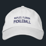 Gorra Bordada Personalizado Pickleball Deportes tu ciudad, nombr<br><div class="desc">La gorra de béisbol perfecta para los amantes del pickleball.  Agregue su ubicación de ciudad/ciudad o nombre de equipo/club para crear una especie de gorra de pickleball.  Perfecto para equipos o torneos.</div>