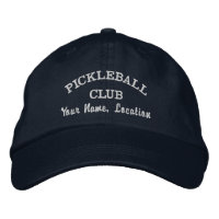 Personalizado Pickleball Team Club, jugador nombra