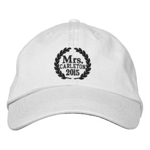 Gorra Bordada Personalizado su nombre de año para la señora Embr