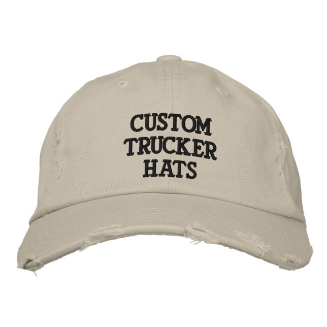 GORRA BORDADA PERSONALIZADO TRUCKER HATS (Anverso)