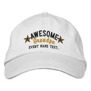 Gorra Bordada Personalizó su bordado impresionante conocido del
