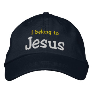 Gorra Bordada Pertenezco a Jesús