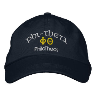 Gorra Bordada PHI-THETA PhiloTheos