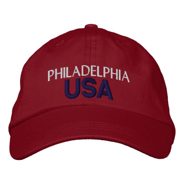 Gorra Bordada Philadelphia USA Cap (Anverso)