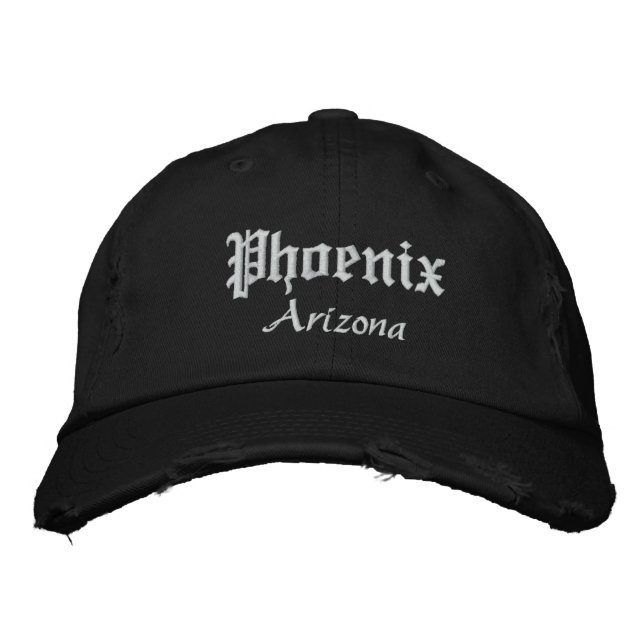 Gorra Bordada phoenix bold (Anverso)