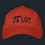 Gorra Bordada Pi... LOT<br><div class="desc">A whimsical Pi embroidery design. This custom embroidered baseball cap is making for a great humorous gift for the mathematician, the geek, the inquisitive mind. Great for a student, a teacher, an engineer or anyone that has this thing with numbers. Embroidery designs are available in a selection of popular color...</div>