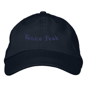 Gorra Bordada Pico de Venecia Estilo de Vida Frente al Mar Navy
