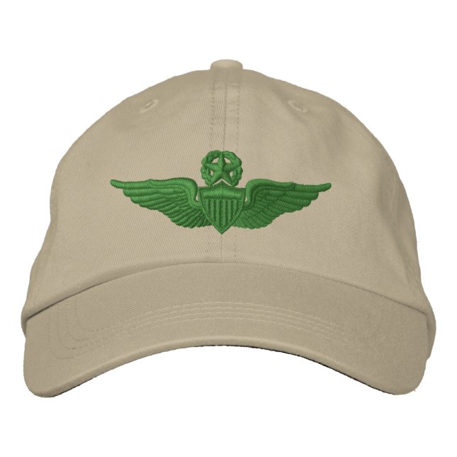 Gorra Bordada Piloto de mando del ejército (Anverso)
