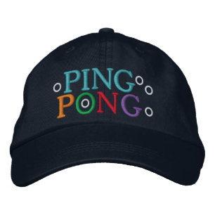 GORRA BORDADA PING PONG