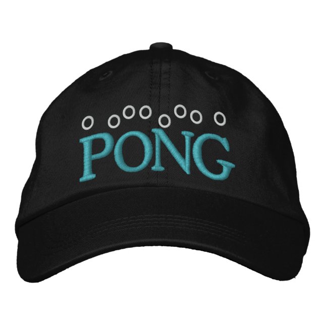 GORRA BORDADA PING PONG - PONG (Anverso)