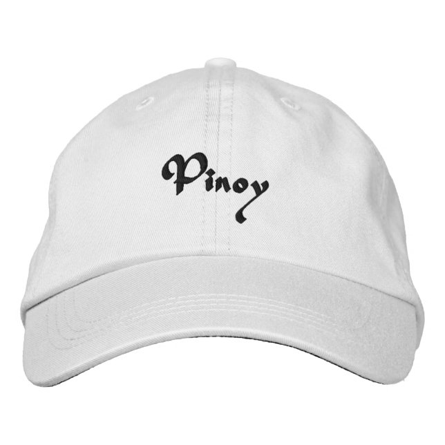 Gorra Bordada Pinoy (Anverso)