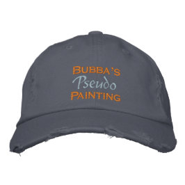 Gorra Bordada Pintura de Bubba