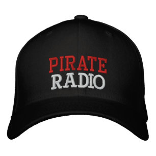 GORRA BORDADA PIRATA, RADIO