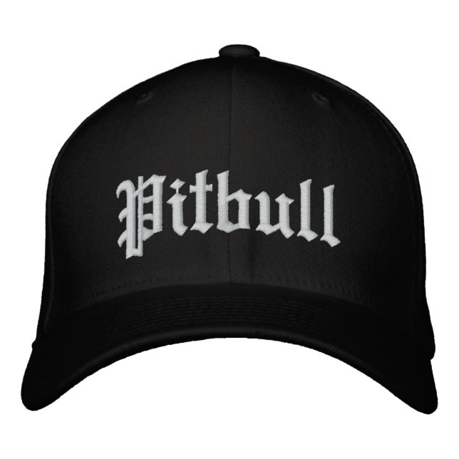 Gorra Bordada pitbull cap exclusive (Anverso)