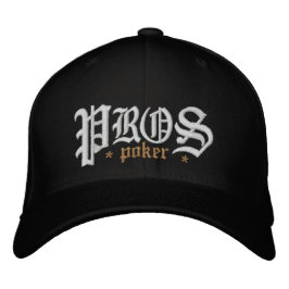 Gorra Bordada Póker de los pros