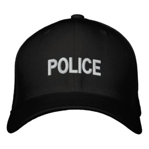 Gorra Bordada policía