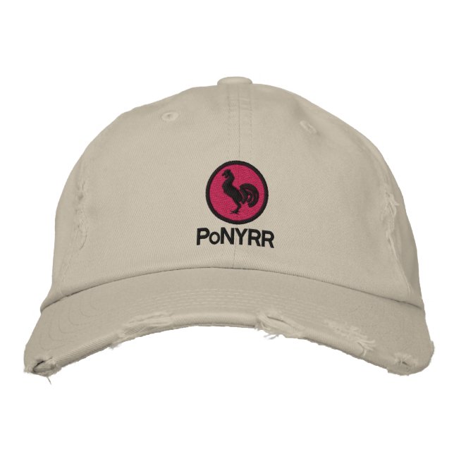 Gorra Bordada PoNY Railroad Cap (Anverso)