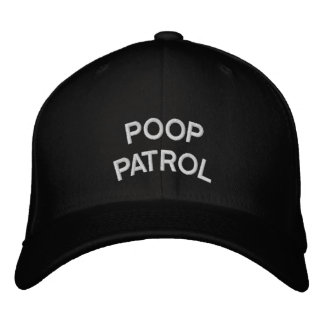 Gorra Bordada "POOP PATROL" bordado en cápsula