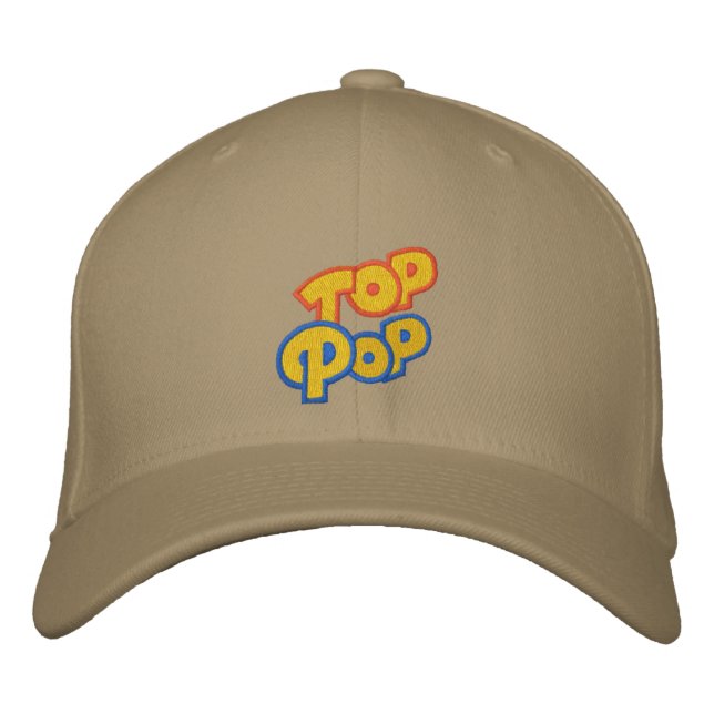 Gorra Bordada Pop superior (Anverso)