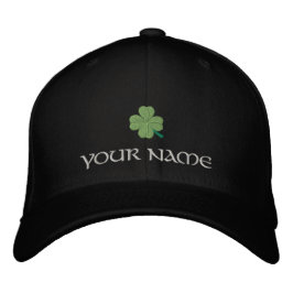Gorra Bordada Portada de chamrock irlandesa St Patrick