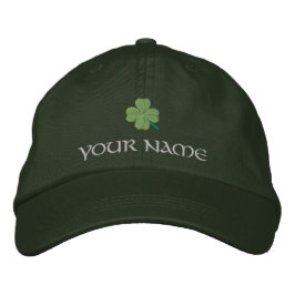 Gorra Bordada Portada de chamrock irlandesa St Patrick